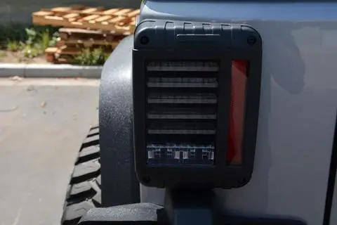 07-18 Jeep Jk Led Tail Light; Horizontal 1