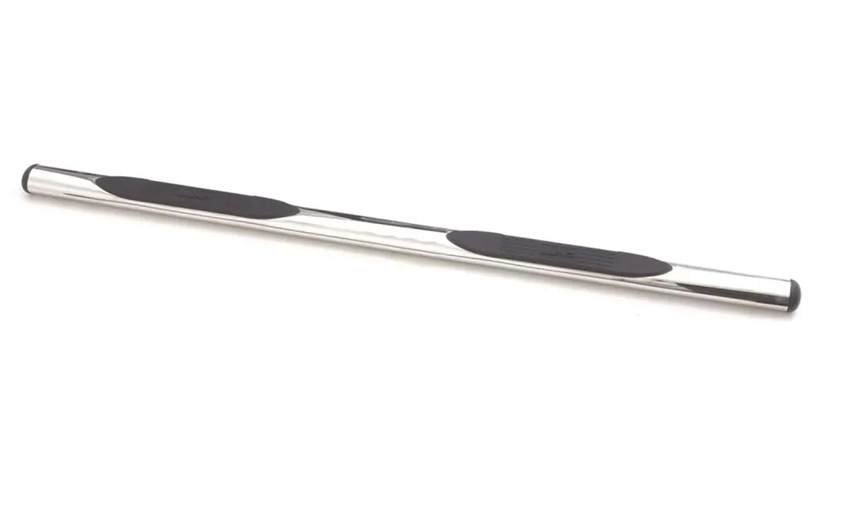 4 In Oval Straight Nerf Bars; Stainless Steel; Polished 1