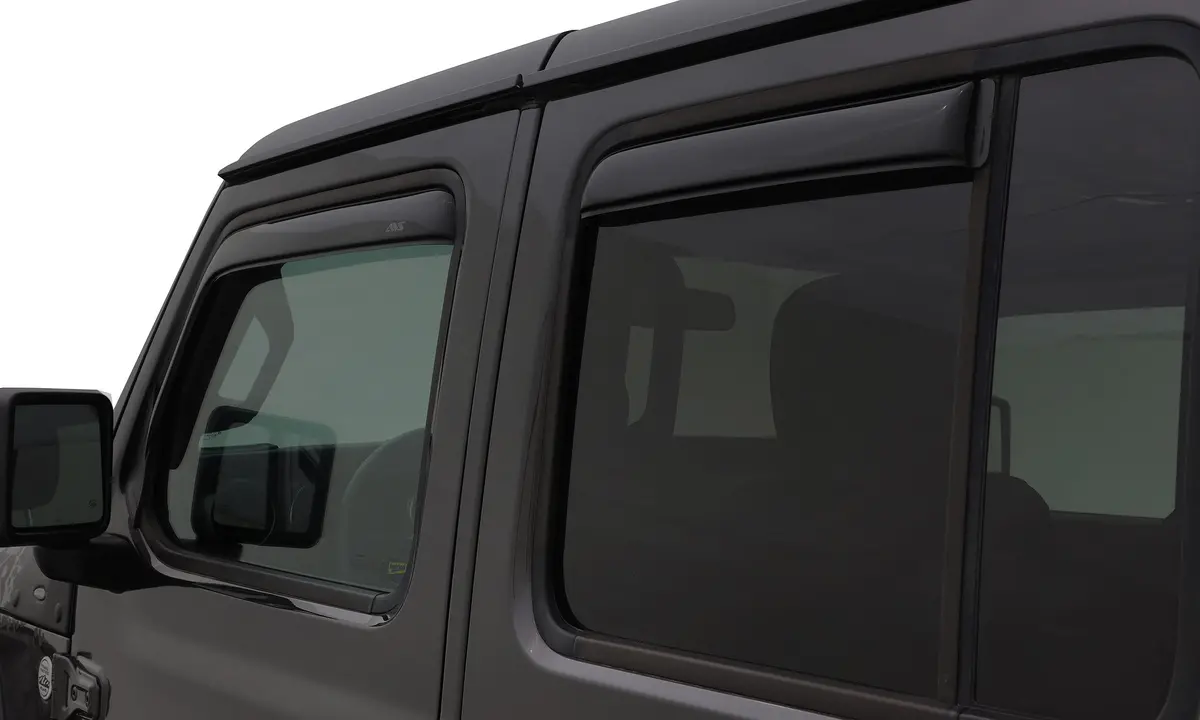 194249  -  Ventvisor Deflector; Smoke; In-Channel; 4 Pc. 1