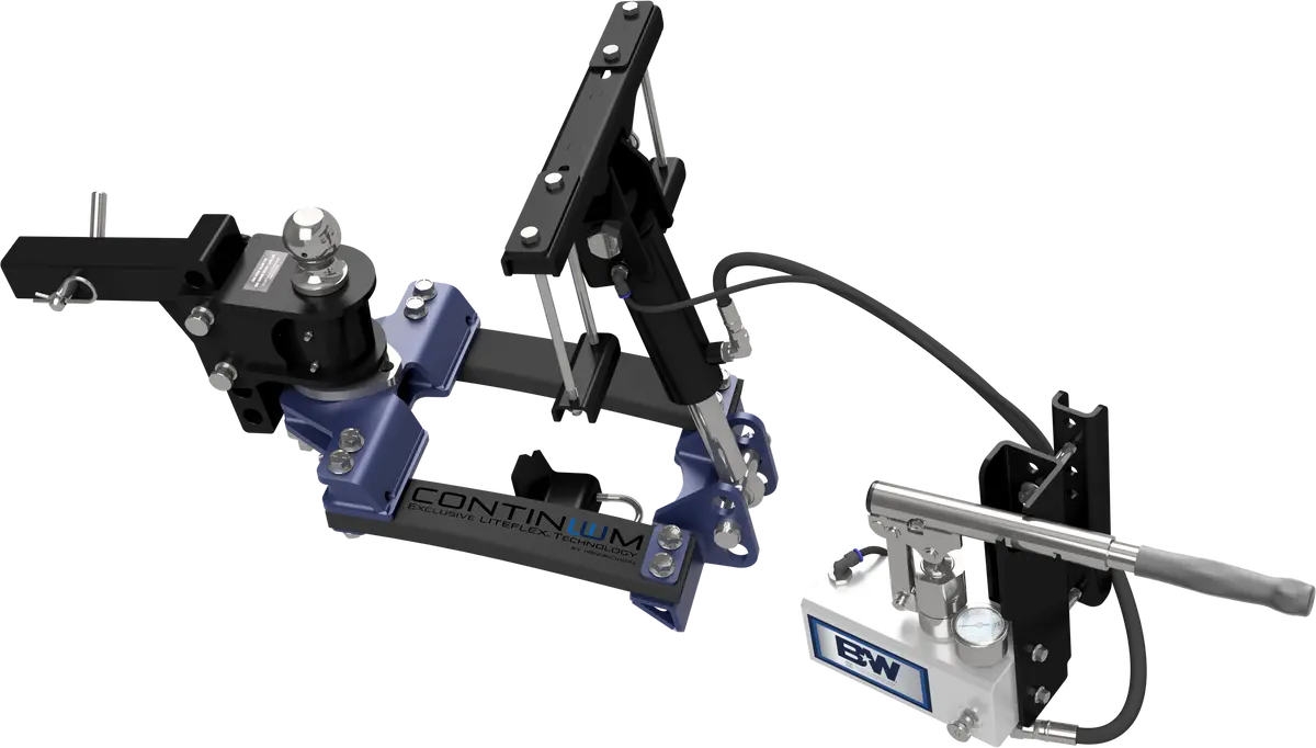 Wdhk4501  -  Weight Distribution Hitch Kit, 2" Shank For  Underslung Trailer Couplers 1