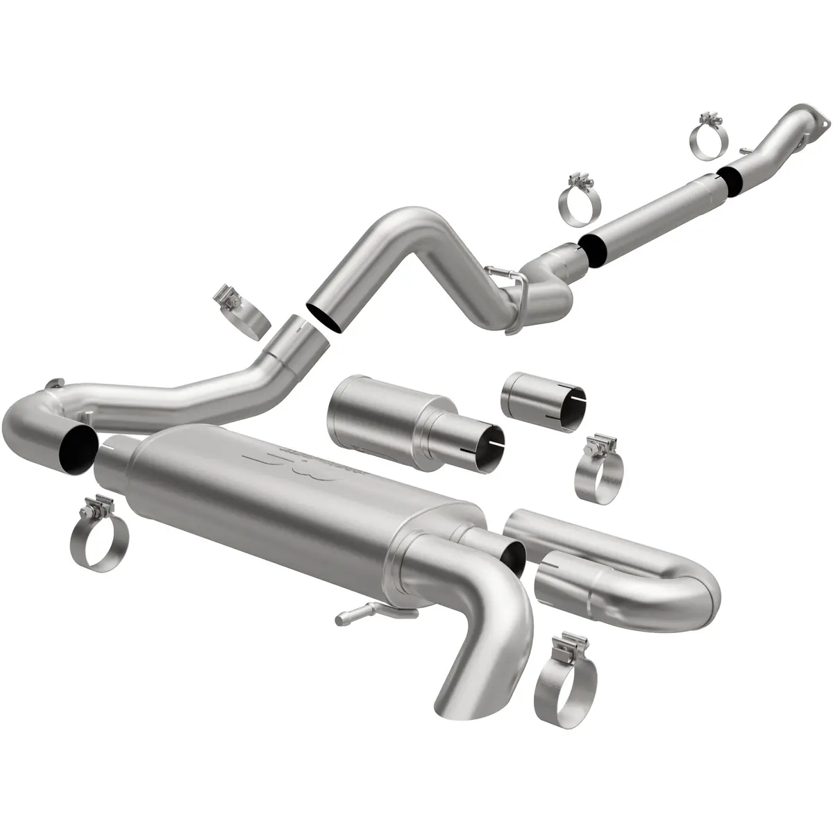 Overland Series Stainless Cat-Back System 1