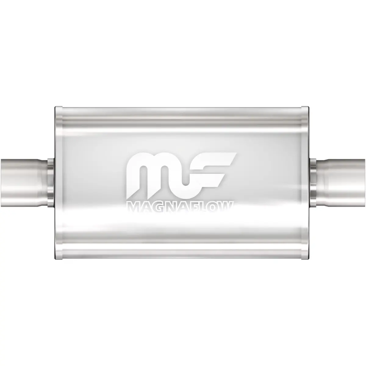 Straight-Through Performance Muffler; 3In. Center/Center;  5X18x8 Body 1