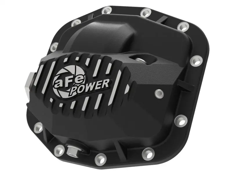 Afe Pro Series Front Differential Cover Black 2018+ Jeep Wrangler (Jl) V6 3.6L (Dana M186) 1