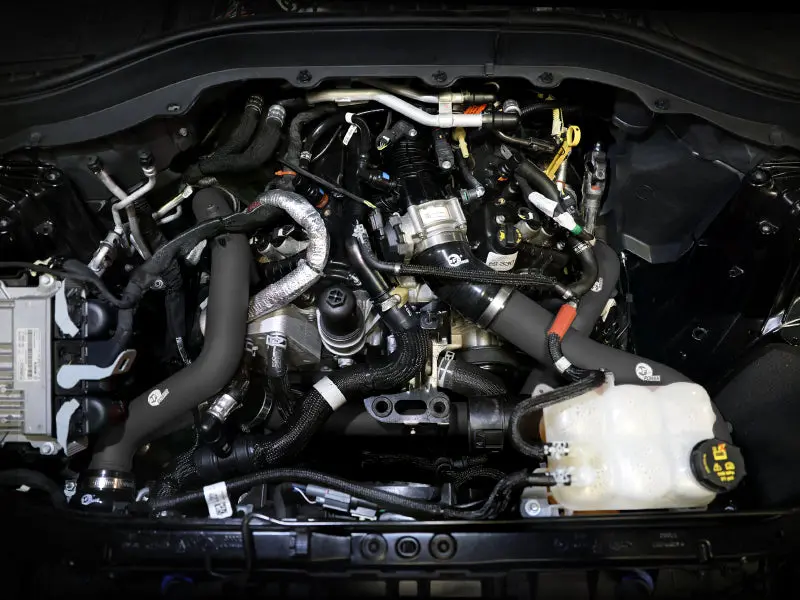 Afe 22-23 Ford Explorer Bladerunner Aluminum Hot And Cold Charge Pipe Kit - Blk 2