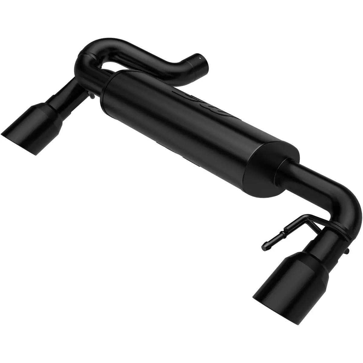 Street Series Black Axle-Back System 1