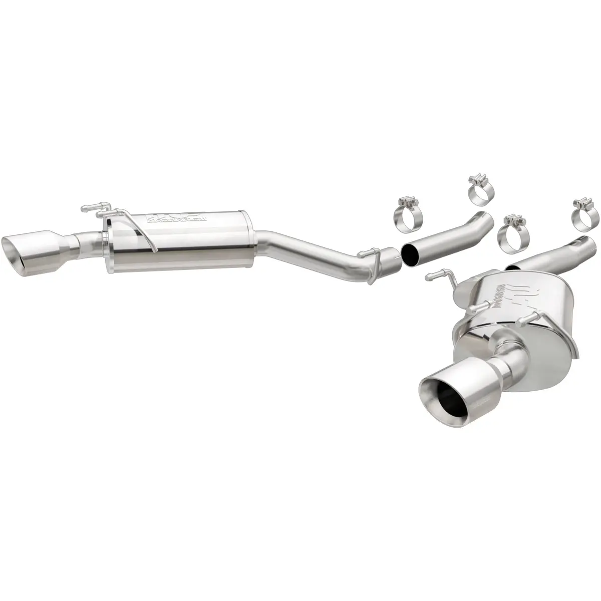15354  -  Street Series Stainless Axle-Back System 1