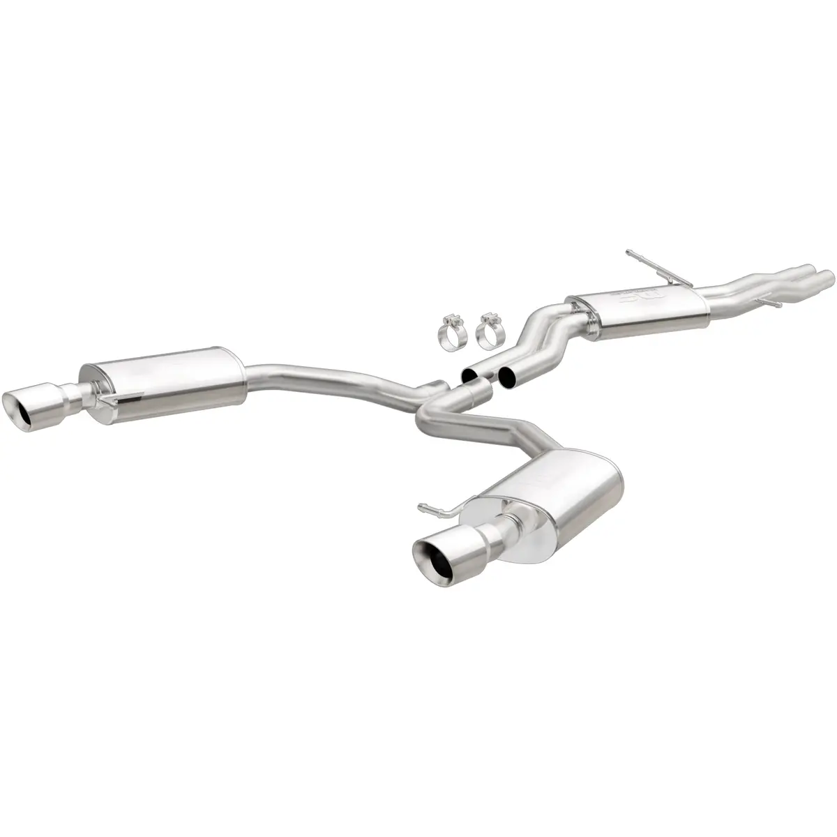 Touring Series Stainless Cat-Back System 1