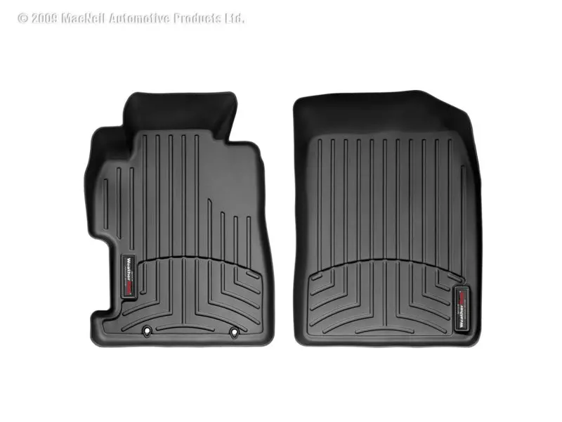 Weathertech 06-11 Honda Civic Front Floorliner - Black 1