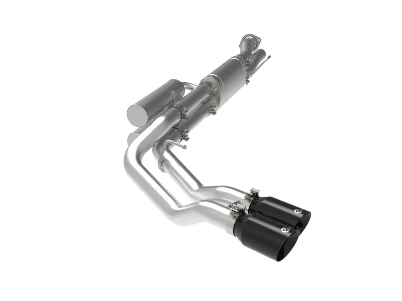 Afe Rebel Series 3In 409 Ss Cat-Back Exhaust W/ Black Tips 17-20 Ford F-250/F350 V8 6.2L/7.3L 1