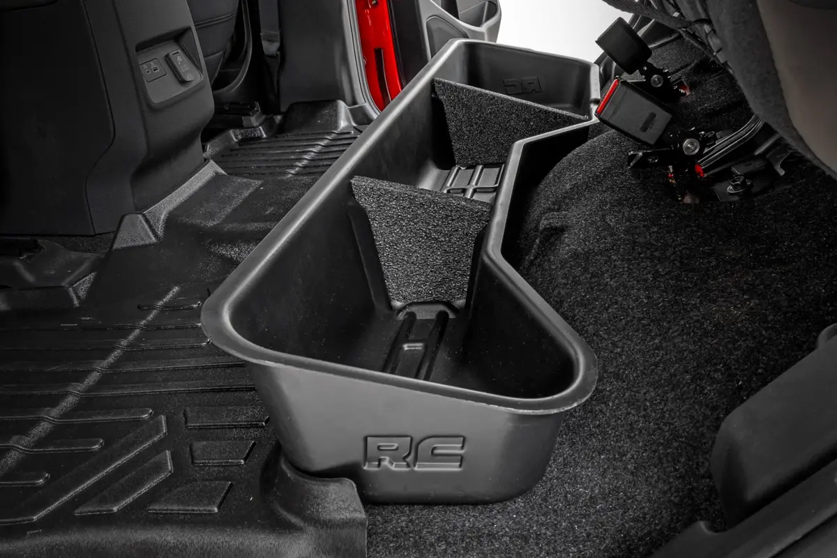 Rc09605  -  Under Seat Storage - Crew Cab - Nissan Frontier 2Wd/4Wd (2005-2025) 1