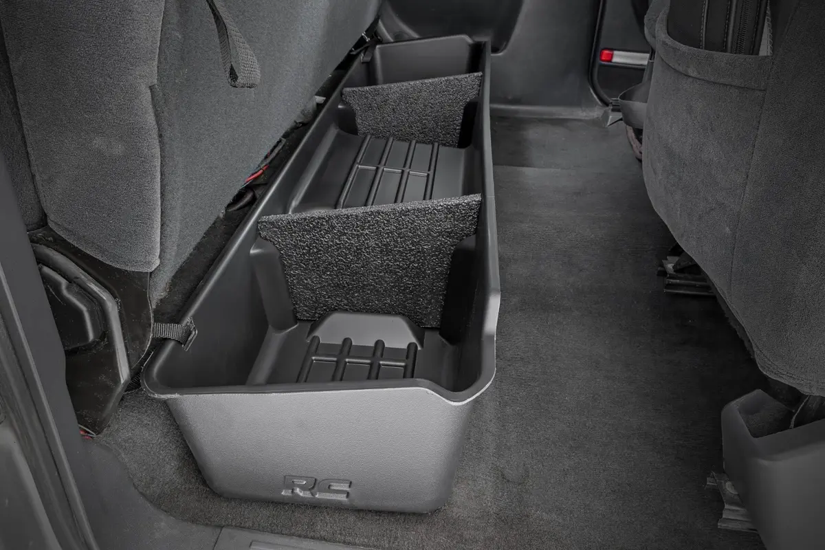 Rc09021  -  Under Seat Storage - Extended Cab - Chevy/Gmc 1500 (99-06 & Classic) 1