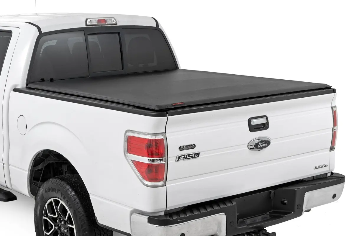42509550 - Soft Roll Up Bed Cover - 5'7" Bed - Ford F-150 2Wd/4Wd (2009-2014) 1