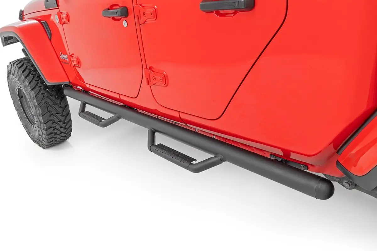 Rcj1980tb  -  Nerf Steps - Cab Length - Crew Cab - Jeep Gladiator Jt 4Wd (2020-2025) 1