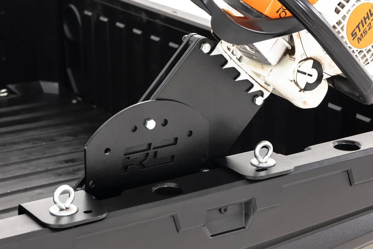 93195  -  Chainsaw Carrier - Bed Side Mount - Multiple Makes & Models (Polaris/Can-Am) 1