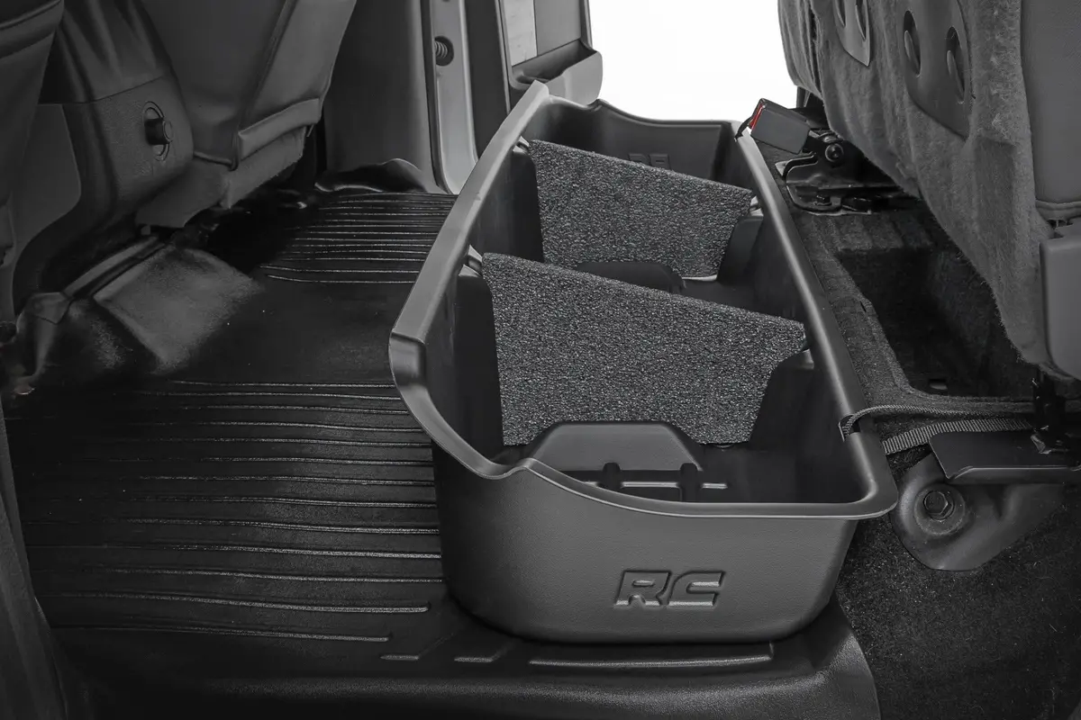 Rc09241  -  Under Seat Storage - Crew Cab - Ford F-150 2Wd/4Wd (2009-2014) 1