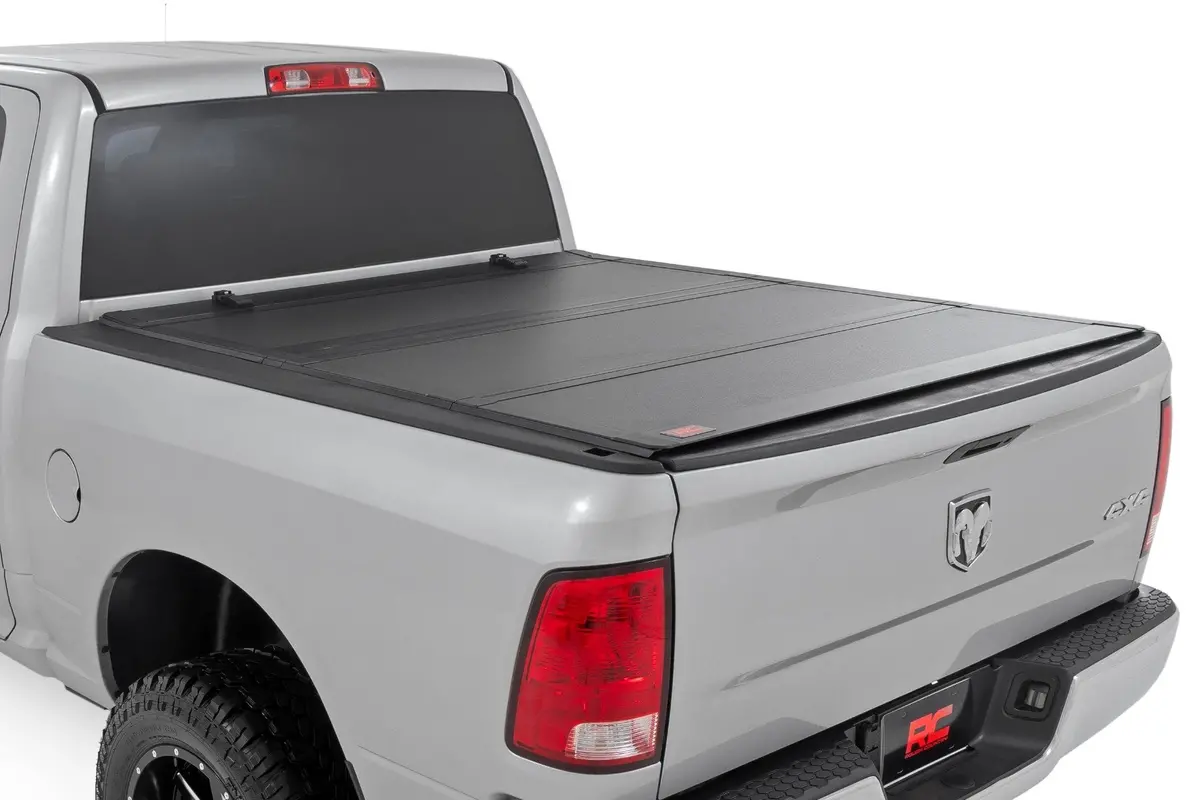 49318650  -  Hard Tri-Fold Flip Up Bed Cover 1