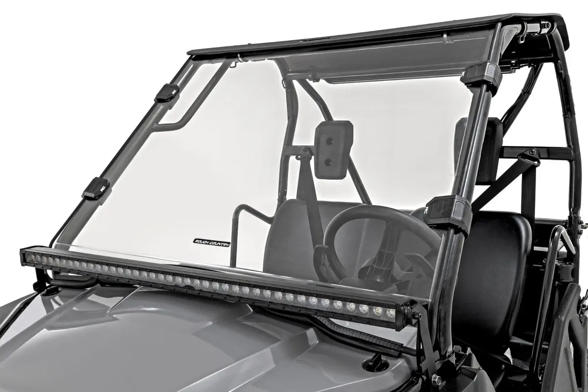 98122220  -  Full Windshield - Scratch Resistant - Honda Pioneer 520 1