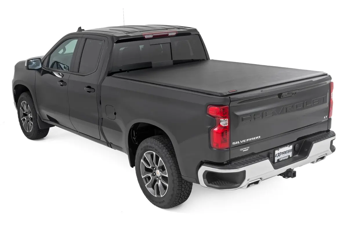 42308650  -  Soft Roll Up Bed Cover  - 6'7" Bed - Chevy/Gmc Sierra/Silverado 1500 (19-25) 1