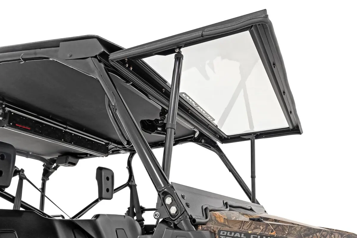 98316222  -  Electric Tilt Windshield - Glass - Honda Pioneer 1000 1