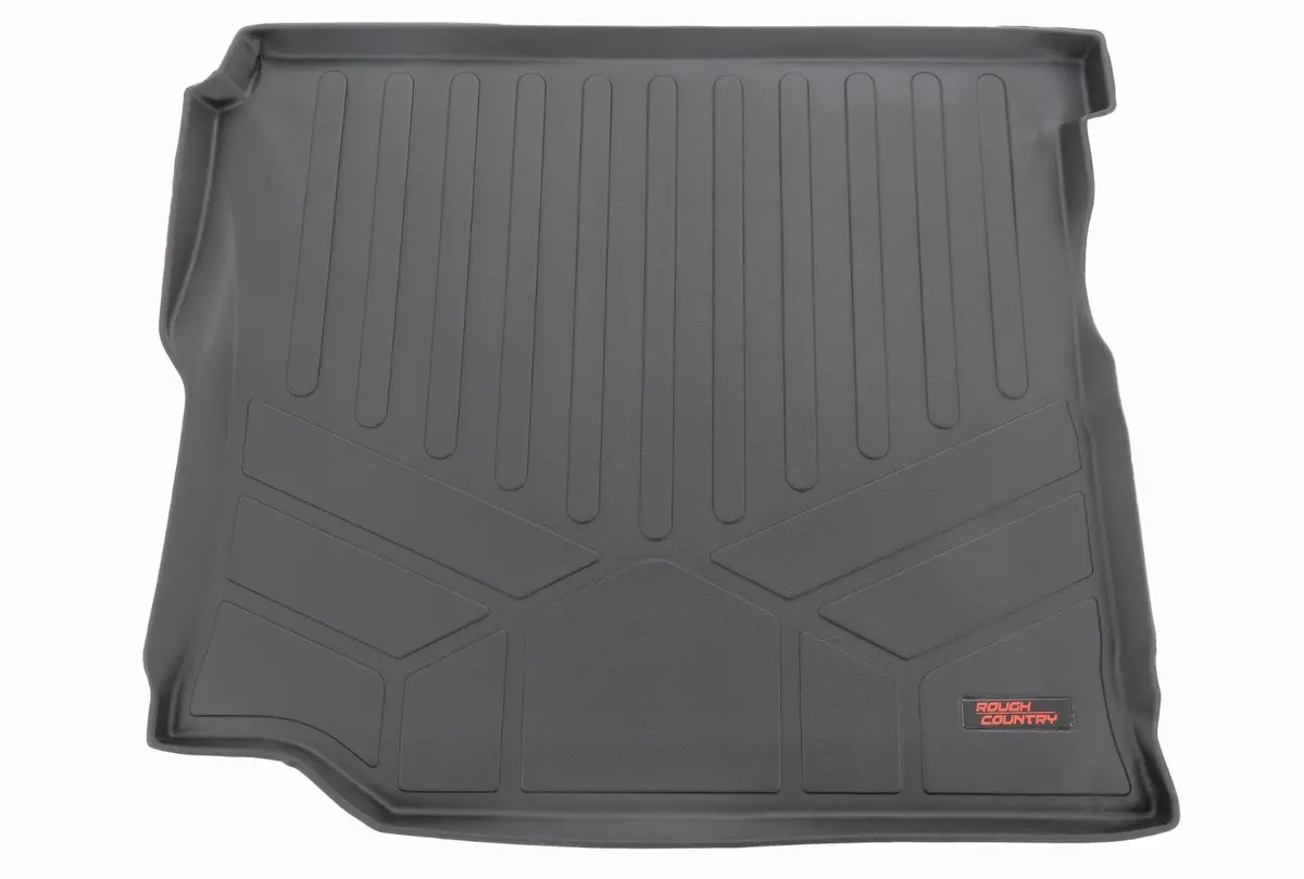 M-6120  -  Rear Cargo Mat - W/ Sub - Jeep Wrangler Unlimited 4Wd (2018-2025) 1