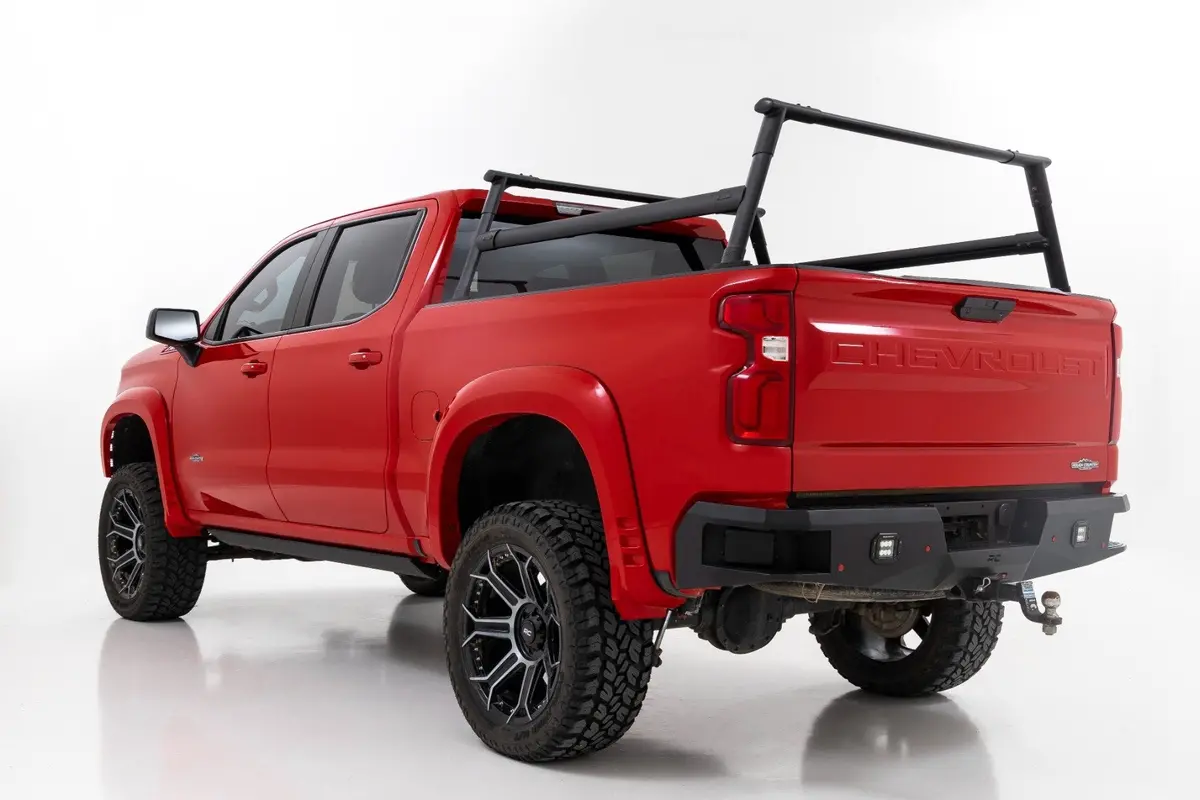 10201  -  Bed Rack - Aluminum - Chevy Silverado 1500 2Wd/4Wd (2019-2025 & Classic) 1