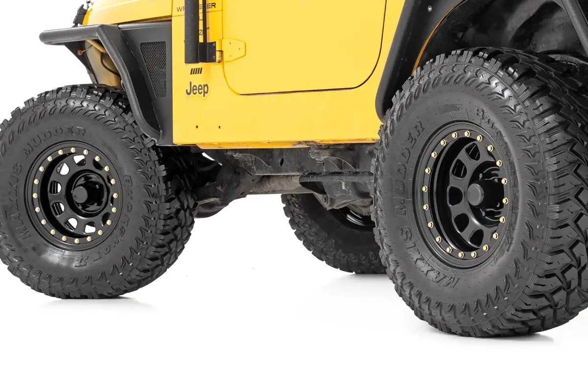 Rc51-5165Sl  -  Steel Simulated Bead Lock Wheel/Black/15X10/5X4.5/3.30 Bore/-39 1