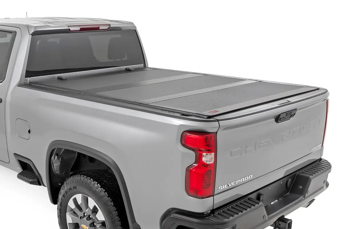49120651  -  Hard Tri-Fold Flip Up Bed Cover 1