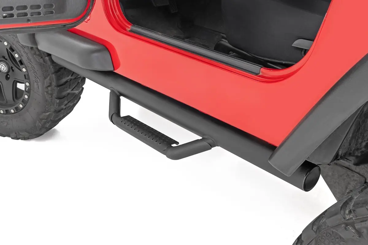 Rcj9746a  -  Nerf Steps - Full Length - Jeep Wrangler Tj 4Wd (1997-2006) 1