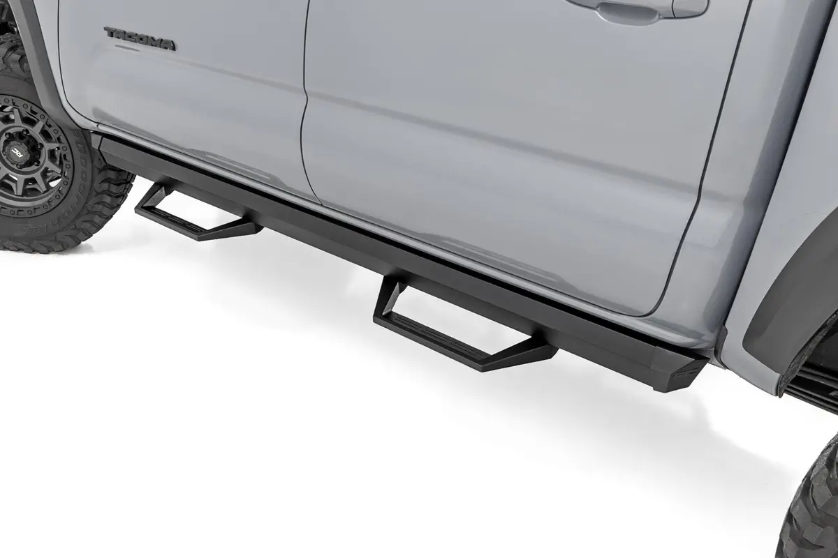 71096  -  Srl2 Adj Aluminum Step - Double Cab - Toyota Tacoma 2Wd/4Wd (2005-2023) 1