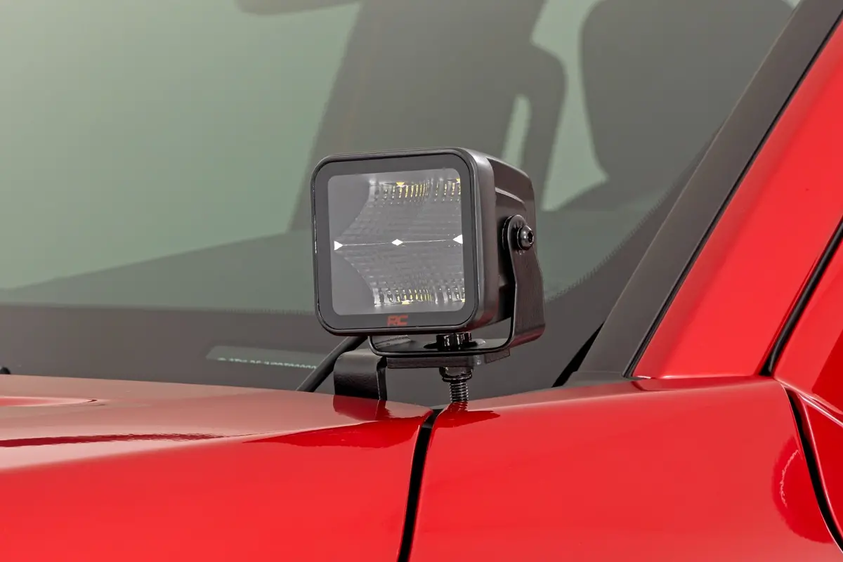 72107  -  Led Light Kit - Ditch Mount - 2" Spectrum Pair - Spot - Toyota Tacoma (24-25) 1