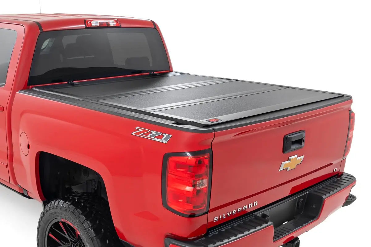 49119551  -  Hard Tri-Fold Flip Up Bed Cover - 5'9" Bed - Chevy/Gmc 1500 (14-18 & Classic) 1