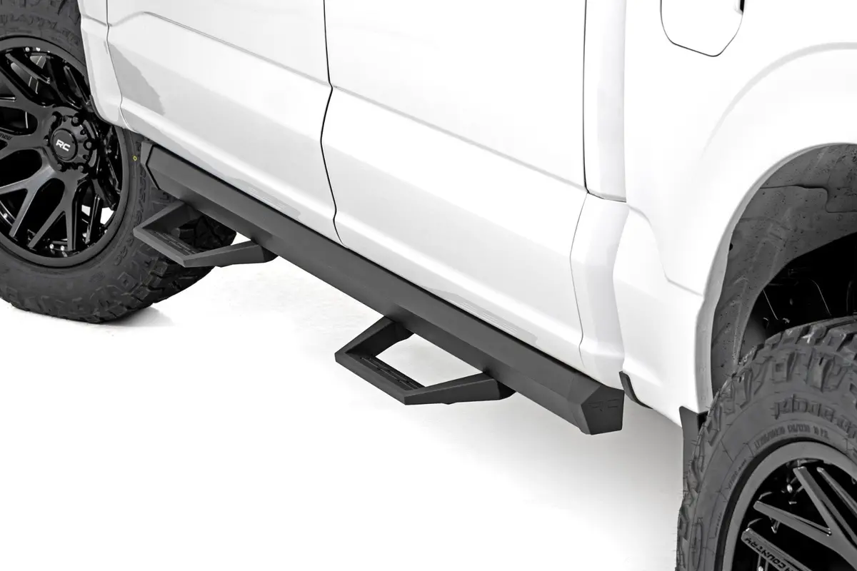 51131  -  Srl2 Adjustable Aluminum Steps - Ford Ranger 2Wd/4Wd (2019-2025) 1