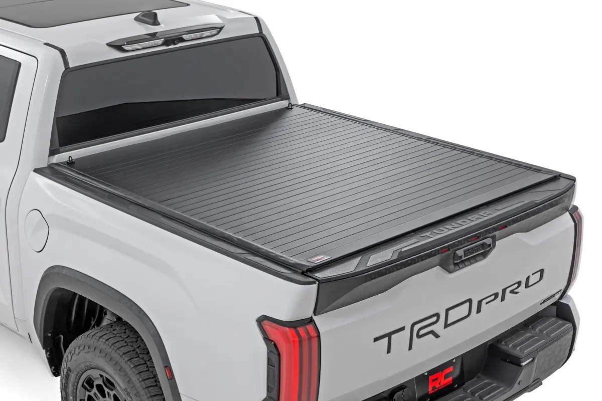 50514551  -  Hard Roll Up Bed Cover - 5'7" Bed - Toyota Tundra 2Wd/4Wd (2022-2025) 1