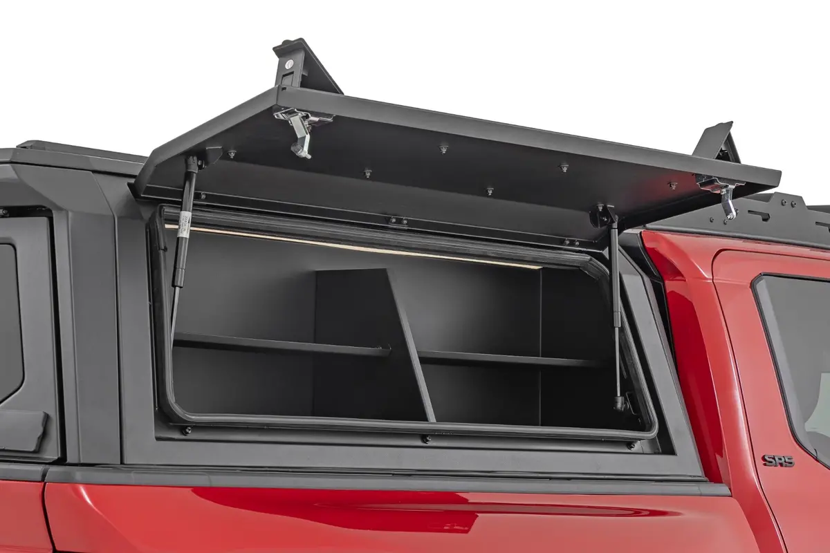 734075  -  Bed Cap Side Shelf Storage Bin - Passengers Side - Toyota Tacoma (24-25) 1