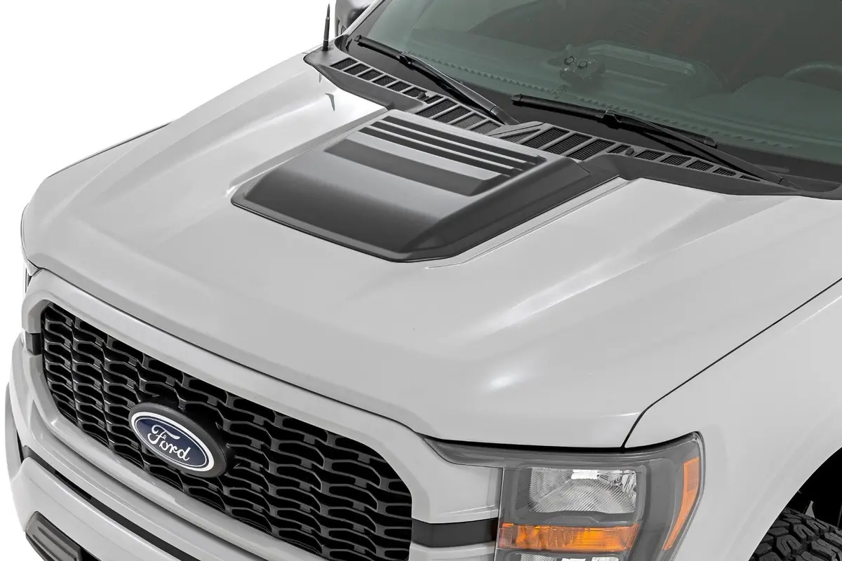Hs30010-Rcgb  -  Hood Scoop - Gloss Black - Ford F-150 2Wd/4Wd (2021-2025) 1