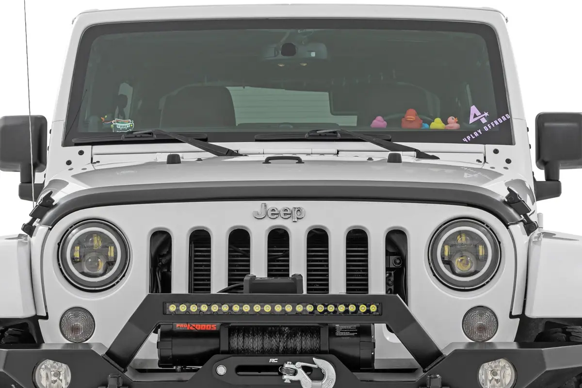 Tc105200 - Trail Cladding - Hood Protector - Jeep Wrangler Jk/Wrangler Unlimited (07-18) 2