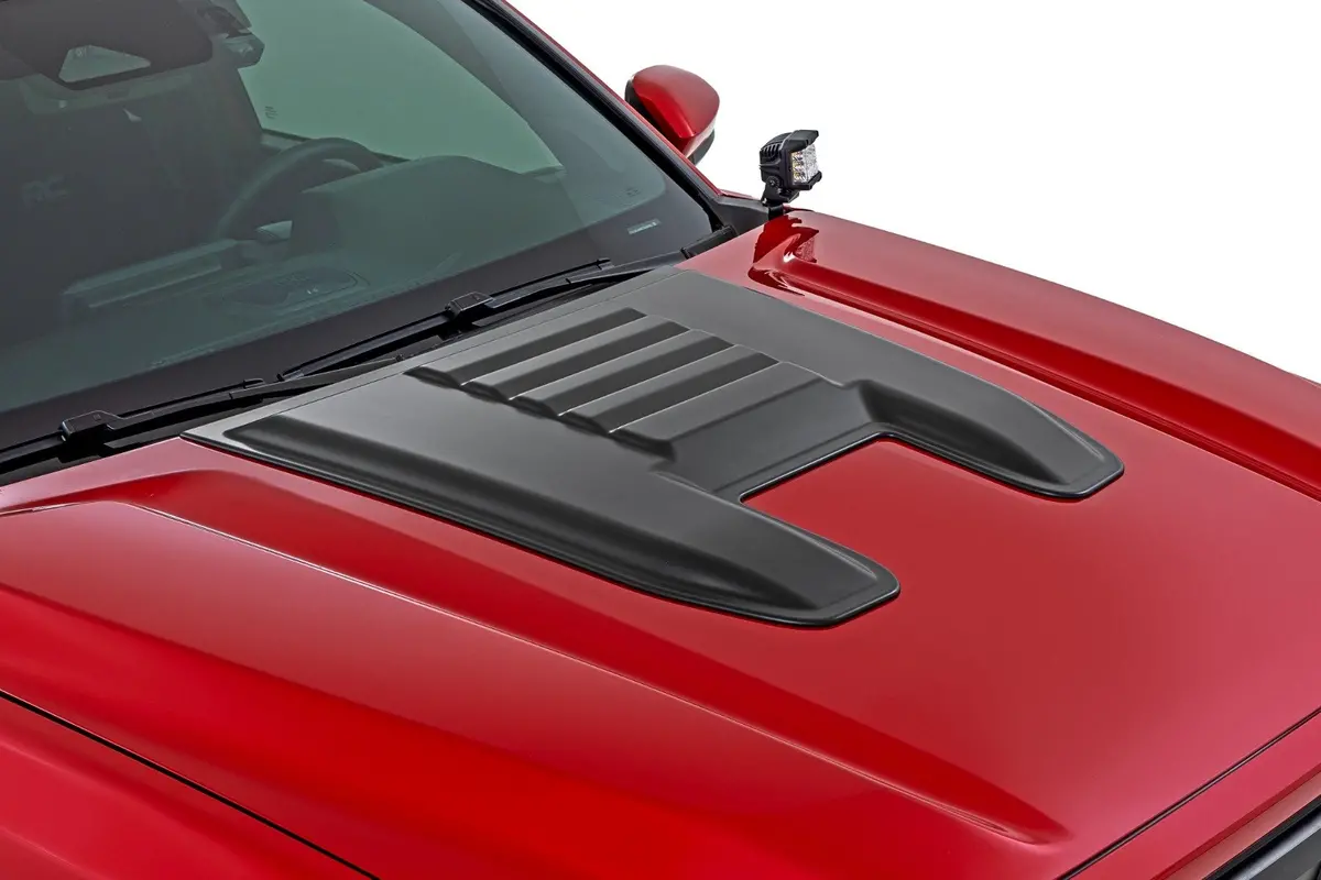 Hs80010-202  -  Hood Scoop - 202 Gloss Black - Toyota 4Runner (2025)/Tacoma (24-25) 1