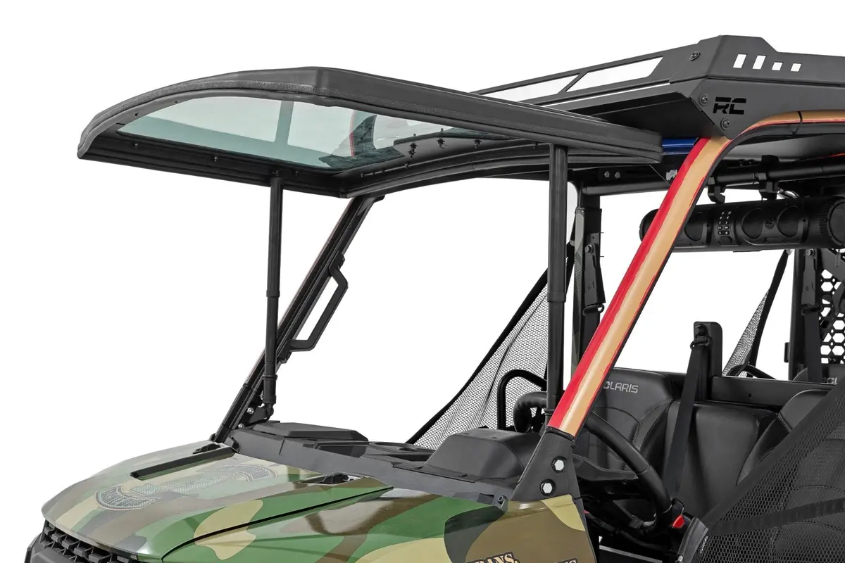 98417221  -  Electric Tilt Windshield - Glass - Formed Frame - Polaris Ranger Xp 1000 1
