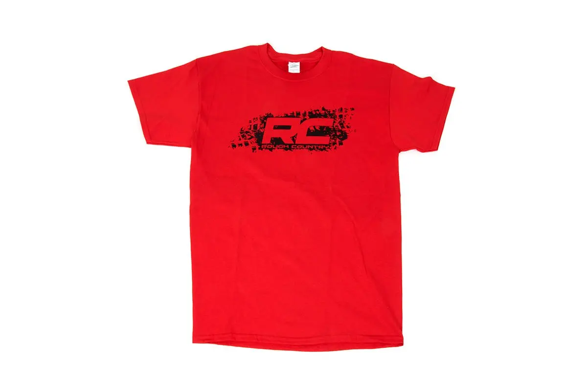 84034 - Rough Country T-Shirt - Rough Country Tread - Red - Size Md 1