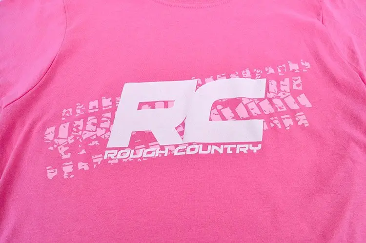 84067 - Rough Country T-Shirt - Women Fts Fit - Pink - Size S 2