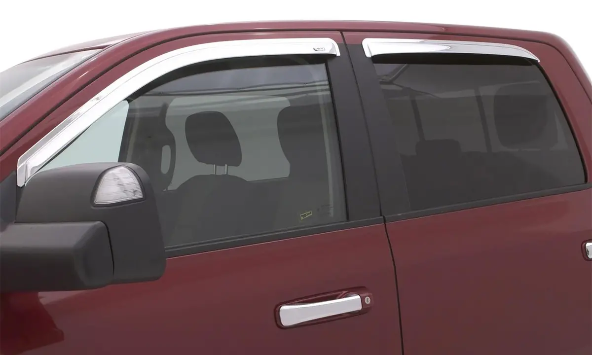 684387  -  Ventvisor Deflector; Chrome; Outside Mount; 4 Pc. 1