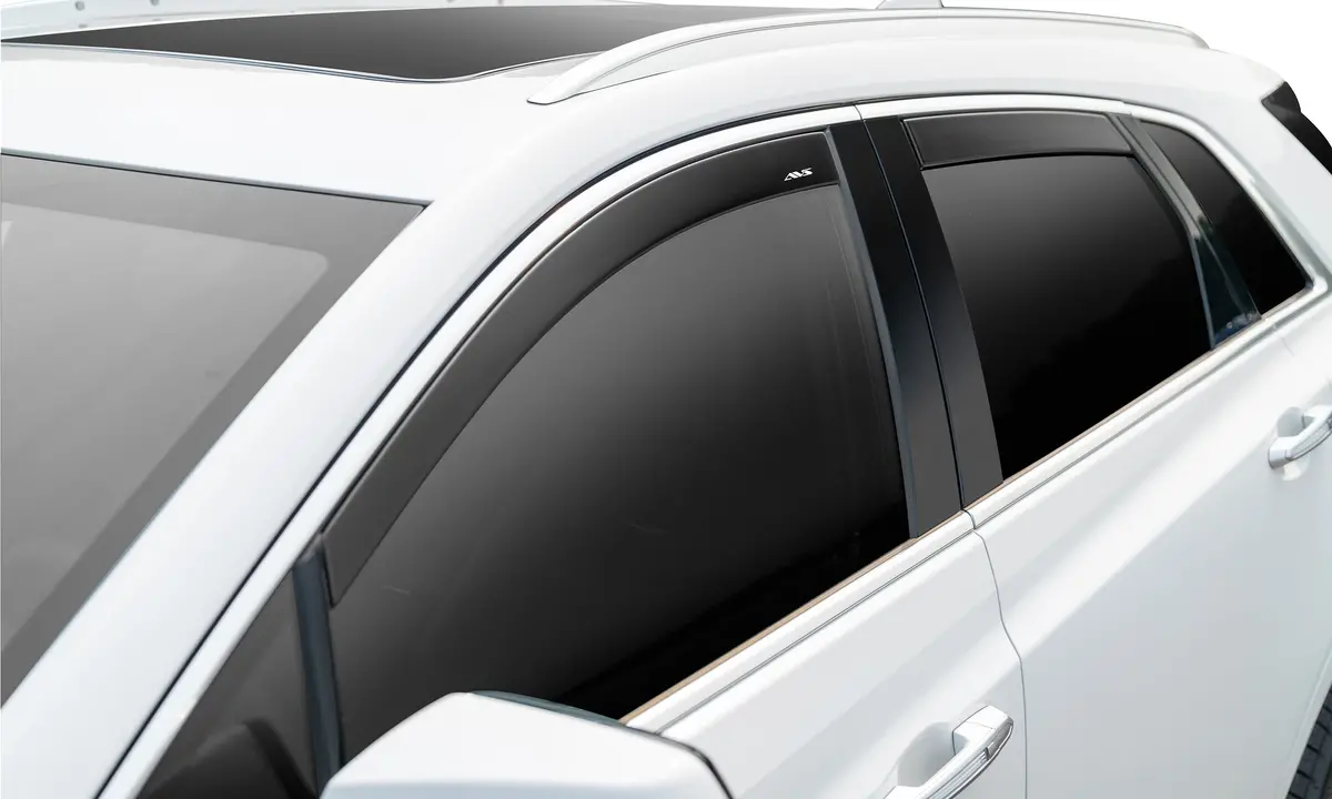 894102  -  Ventvisor Deflector; Smoke; Low Profile; Outside Mount; 4 Pc. 1