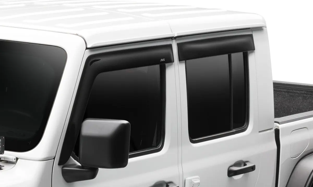 894066  -  Ventvisor Deflector; Smoke; Low Profile; Outside Mount; 4 Pc. 1