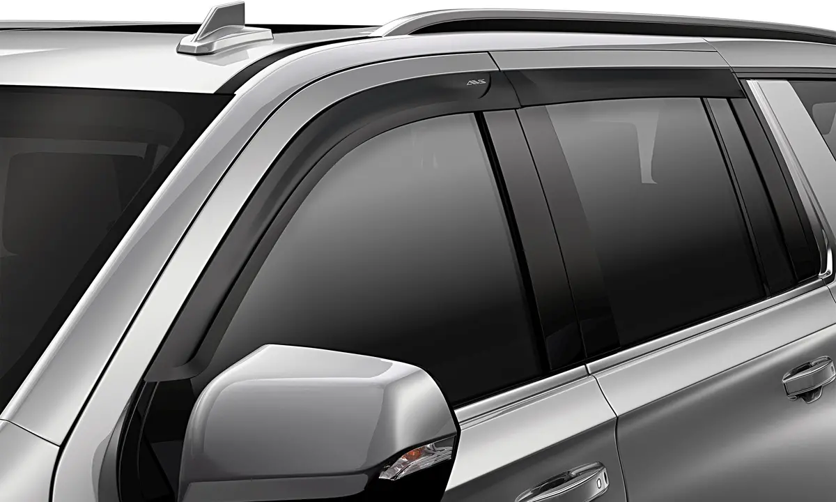 774092  -  Ventvisor Low Profile Deflector; Matte Black; Outside Mount; 4 Pc. 1