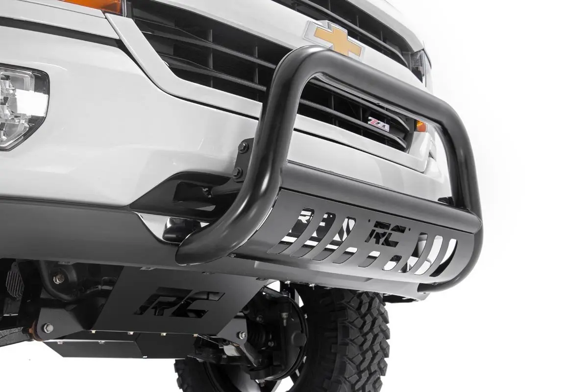 B-C2073  -  Black Bull Bar - Chevy Silverado 1500 2Wd/4Wd (2019-2022) 1