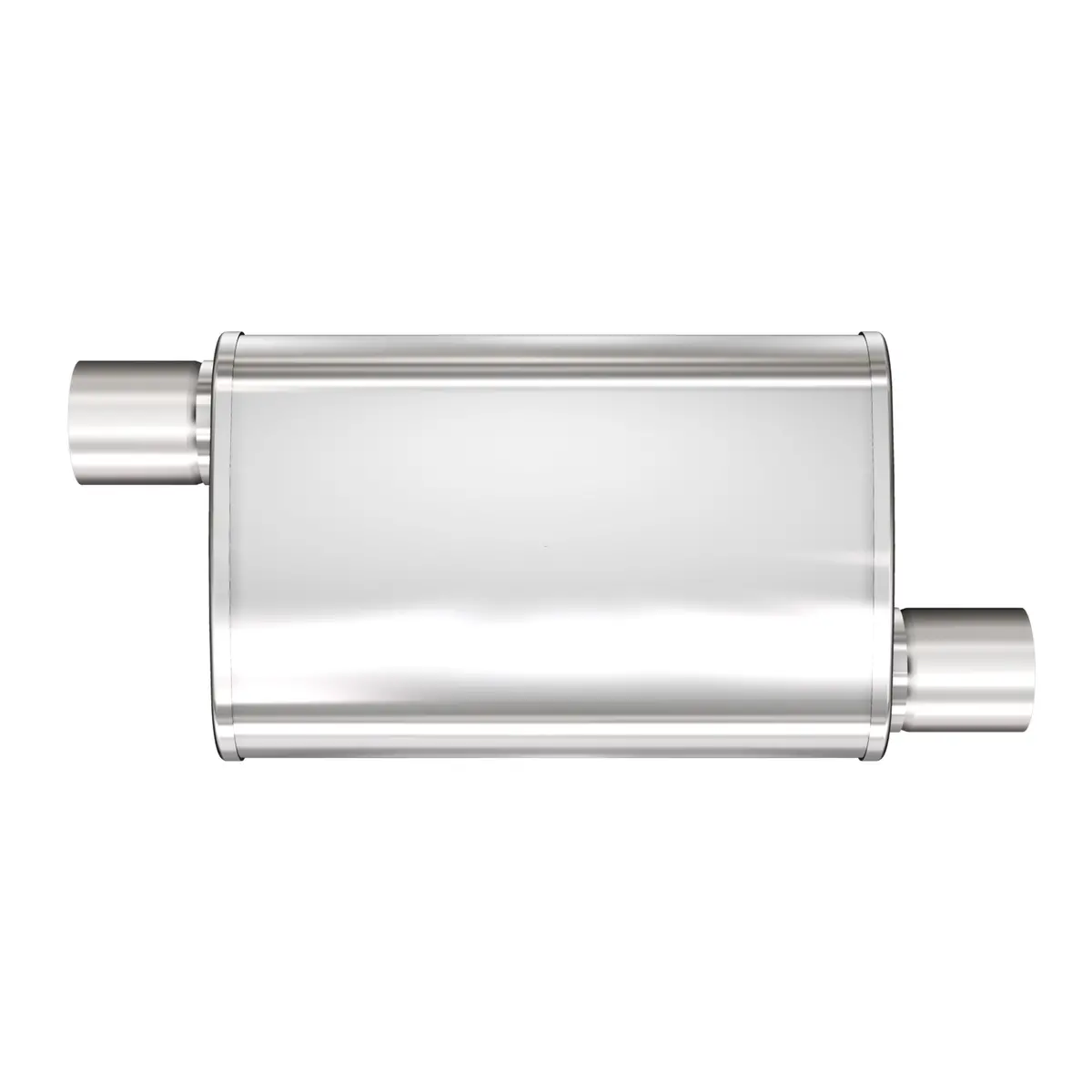 13236  -  Multi-Chamber Performance Muffler; 2.5In. Offset/Offset;  4X14x9 Body 1