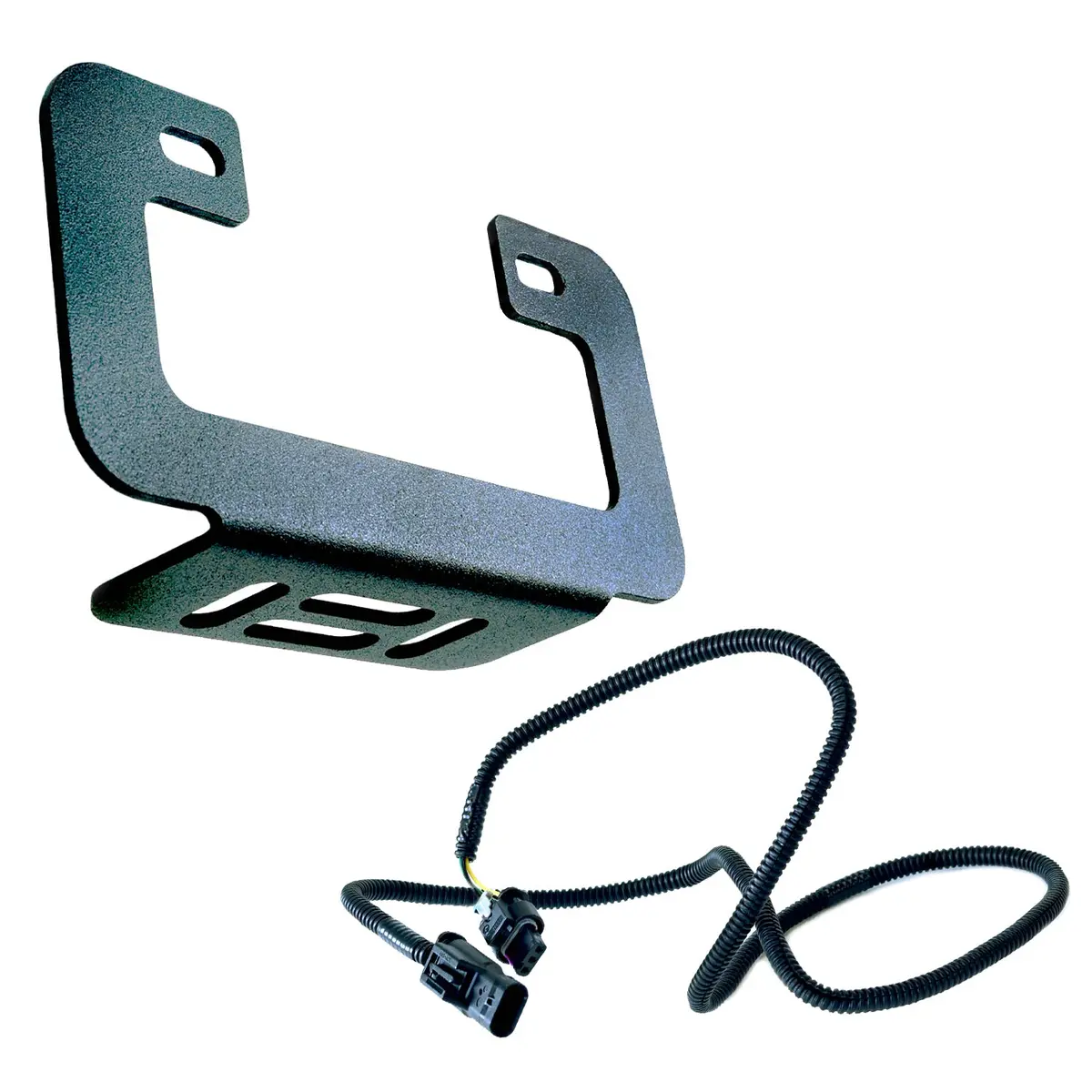 Fldb010sp  -  Black Titanium Powder Coated Steel 1