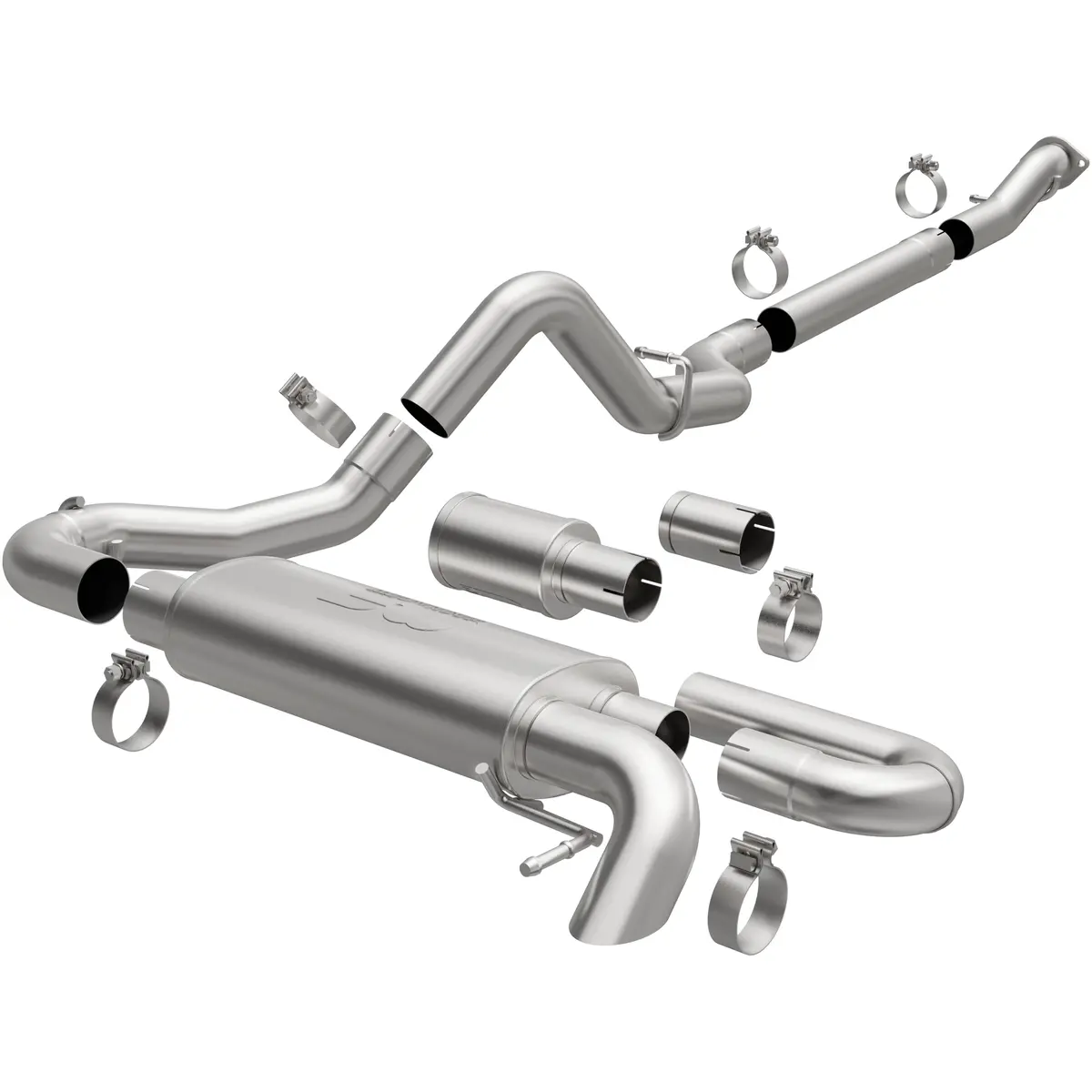 Overland Series Stainless Cat-Back System 1
