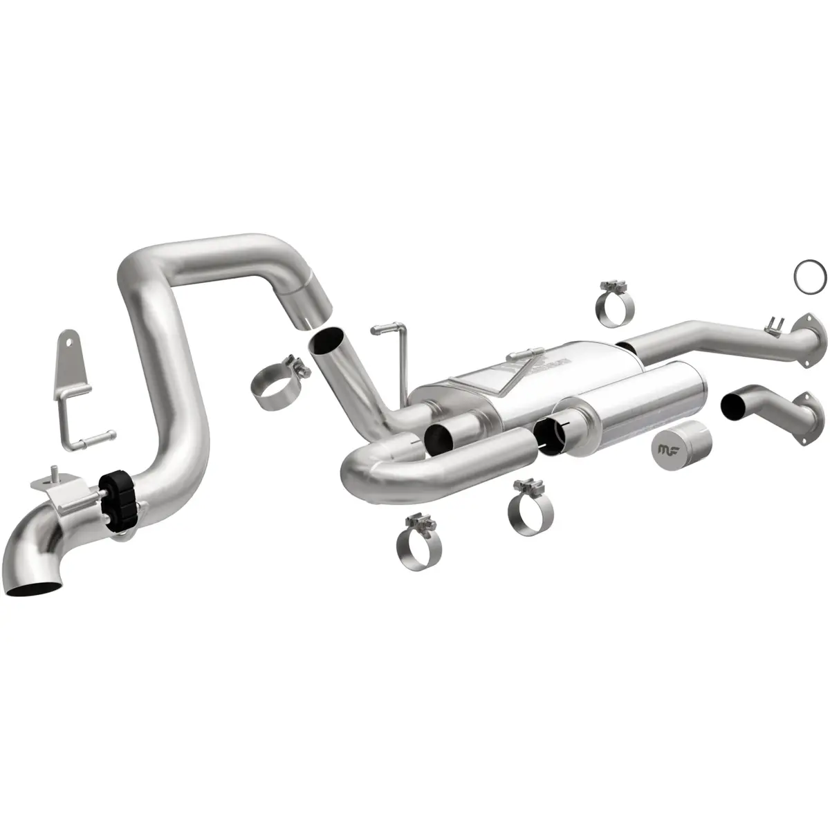 Overland Series Stainless Cat-Back System 1