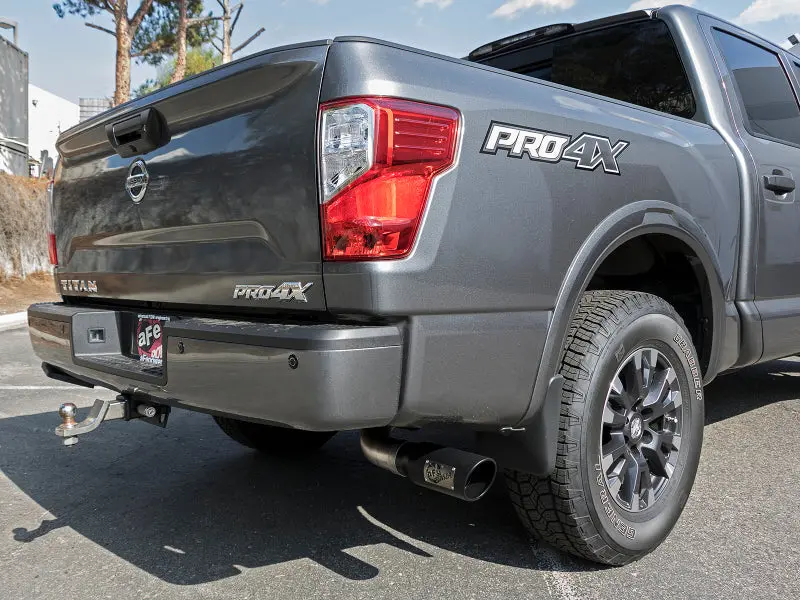 Afe Machforce Xp 2.5In Cat-Back Exhaust System W/ Black Tip Nissan Frontier 17-19 V8-5.6L 2